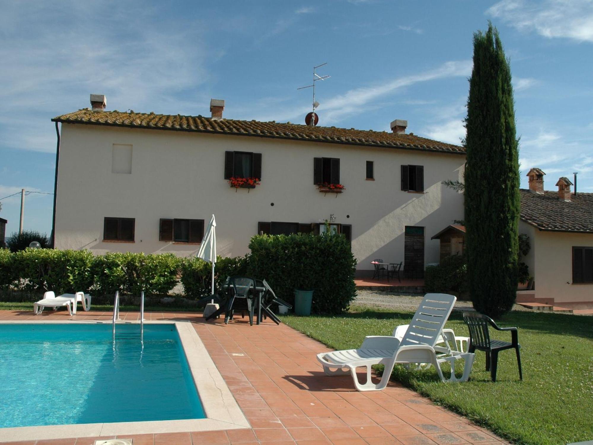 Modern Farmhouse In Pienza With Pool エクステリア 写真