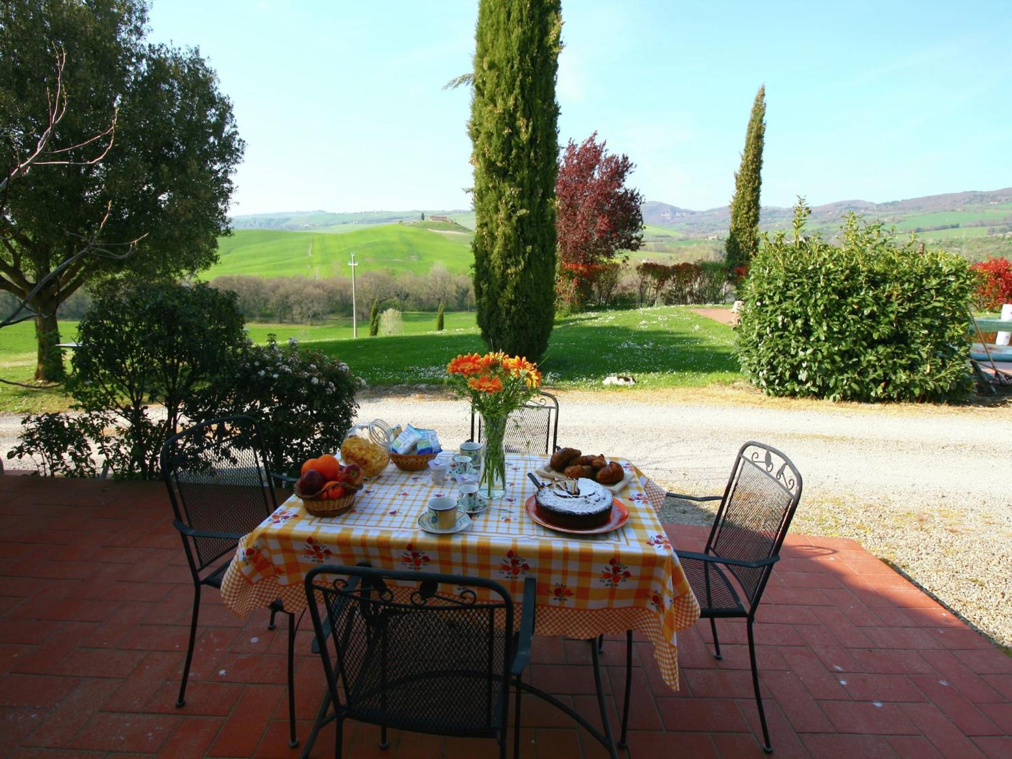 Modern Farmhouse In Pienza With Pool エクステリア 写真