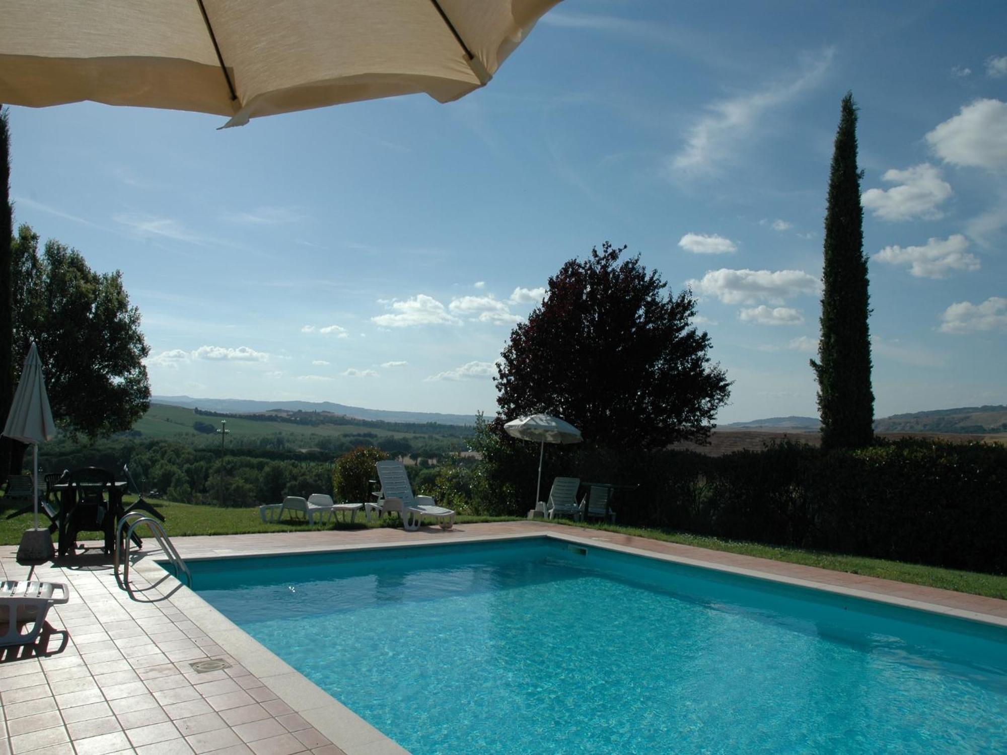 Modern Farmhouse In Pienza With Pool エクステリア 写真