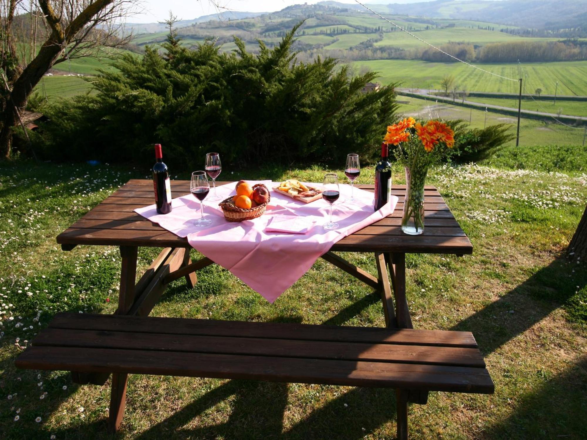 Modern Farmhouse In Pienza With Pool エクステリア 写真