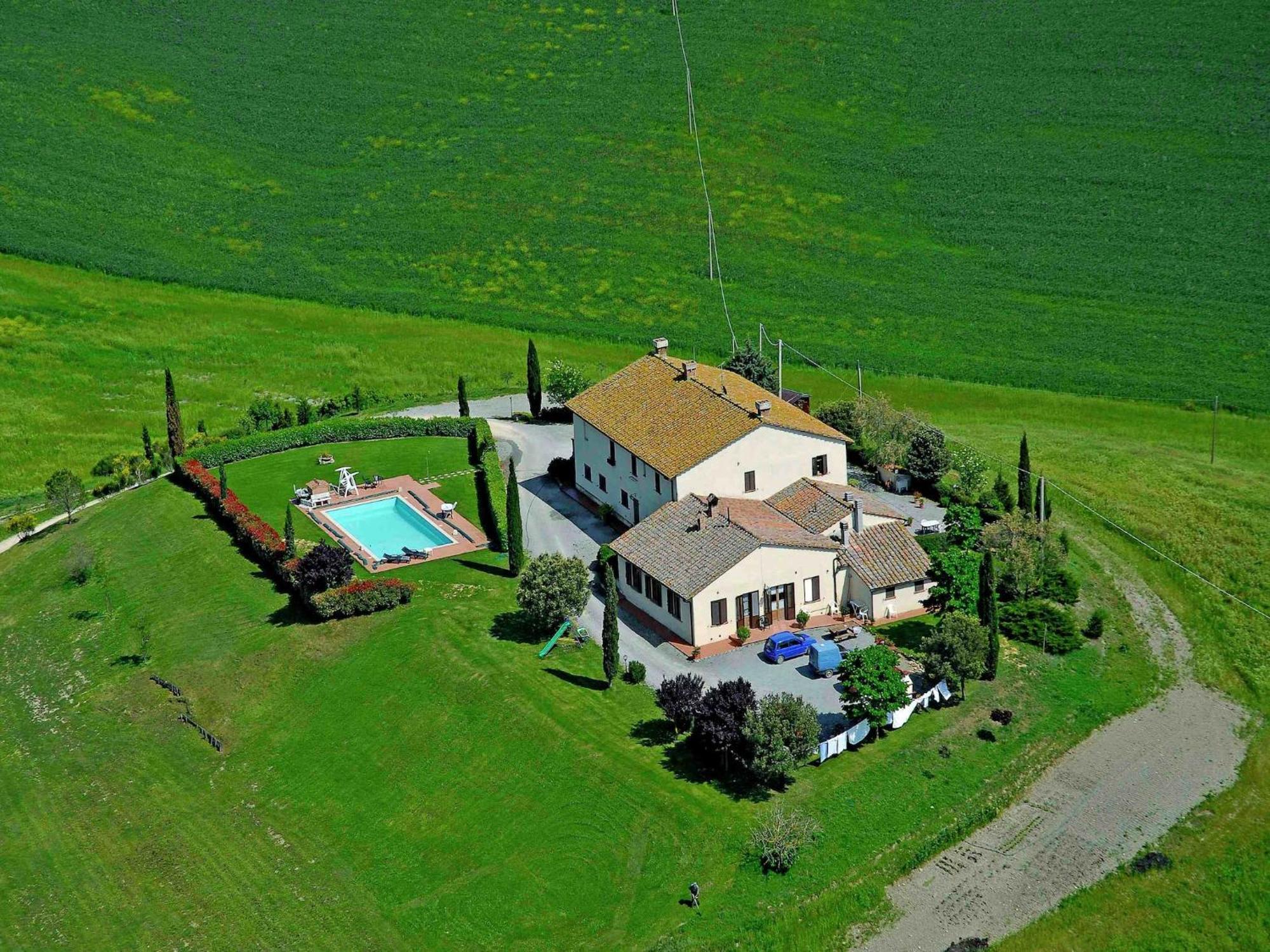 Modern Farmhouse In Pienza With Pool エクステリア 写真