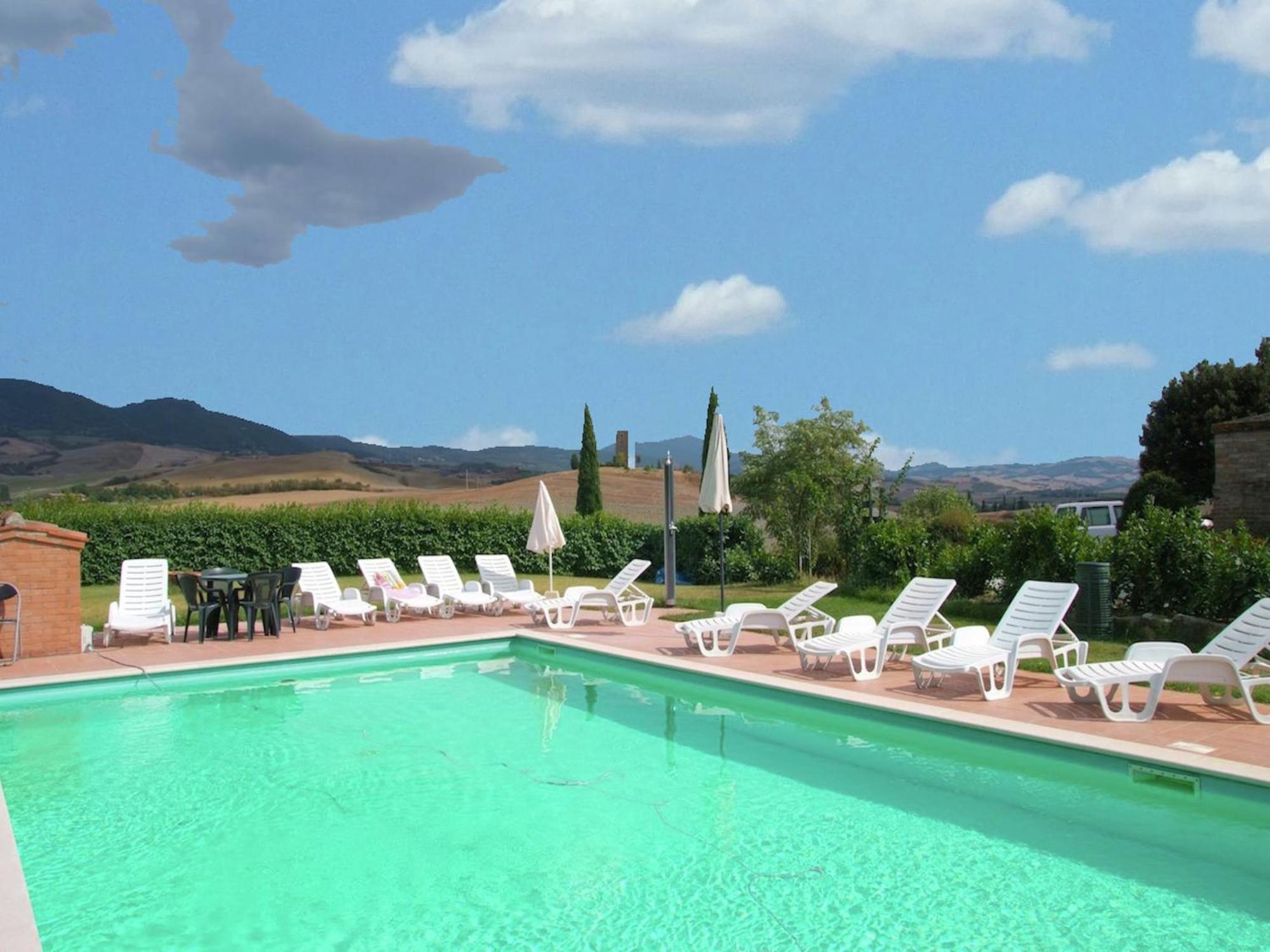Modern Farmhouse In Pienza With Pool エクステリア 写真