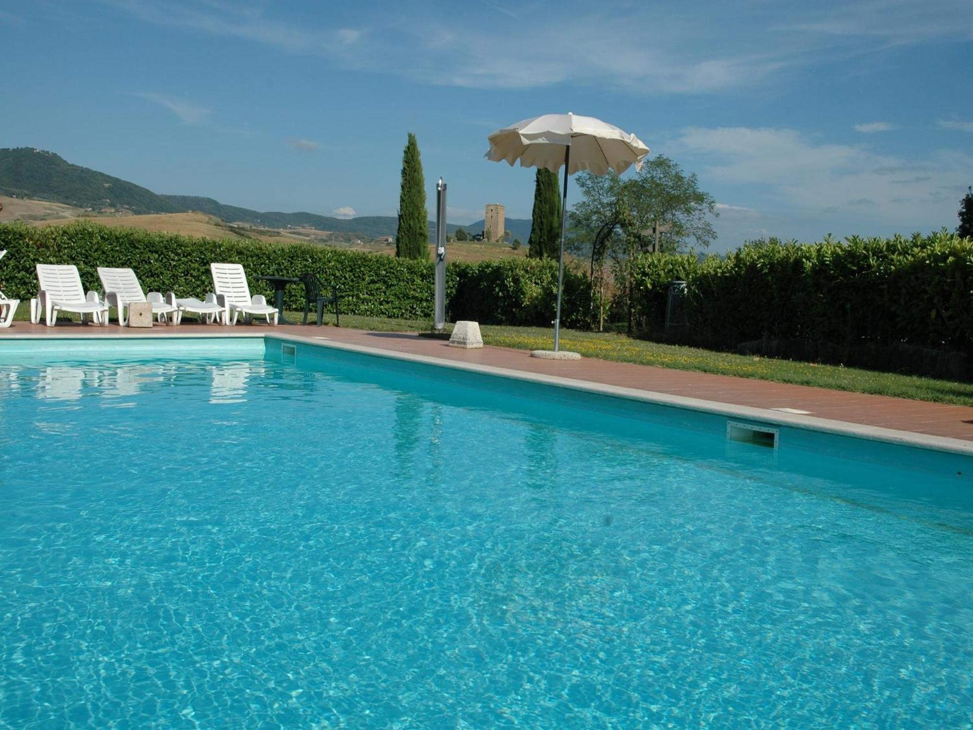 Modern Farmhouse In Pienza With Pool エクステリア 写真